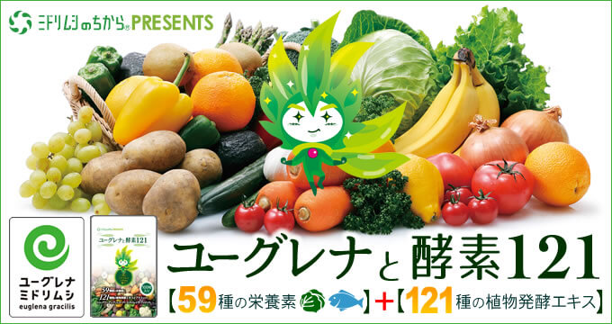ユーグレナと酵素121