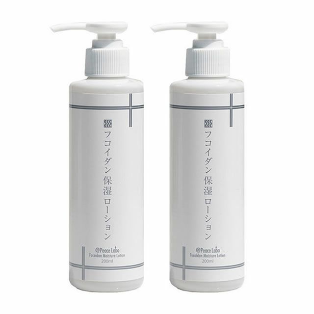 アットピースラボ フコイダン保湿ローション　200mL×2本セット｜美容室専売品のナカノザダイレクト本店