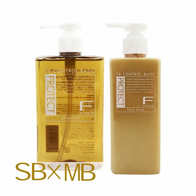 ★ フィヨーレ Fプロテクト SB ヘアシャンプー ベーシックタイプ + MB ヘアマスク ベーシックタイプ ＜300mL&200g＞ お試しセット