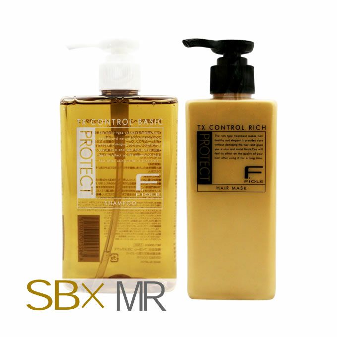 ★ フィヨーレ Fプロテクト SB ヘアシャンプー ベーシックタイプ + MR ヘアマスク リッチタイプ ＜300mL&200g＞ お試しセット