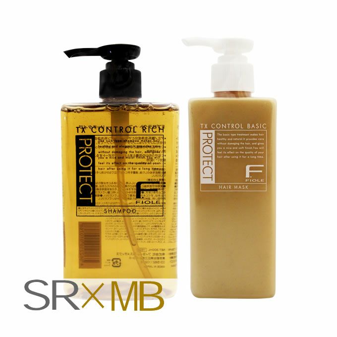 ★ フィヨーレ Fプロテクト SR ヘアシャンプー リッチタイプ + MB ヘアマスク ベーシックタイプ ＜300mL&200g＞ お試しセット