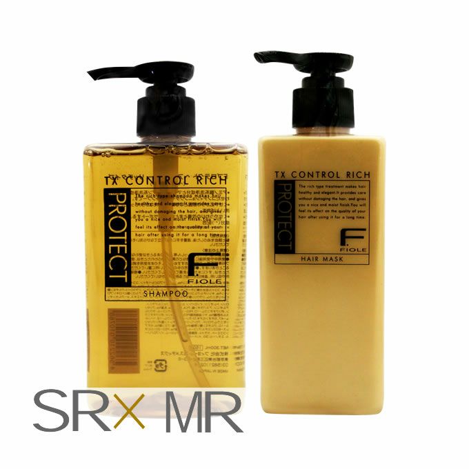 ★ フィヨーレ Fプロテクト SR ヘアシャンプー リッチタイプ + MR ヘアマスク リッチタイプ ＜300mL&200g＞ お試しセット