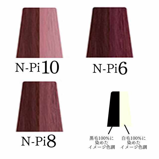 ナプラ　ナシードカラー46本 napla ナプラ ナシードカラー ファッションシェード 1剤
