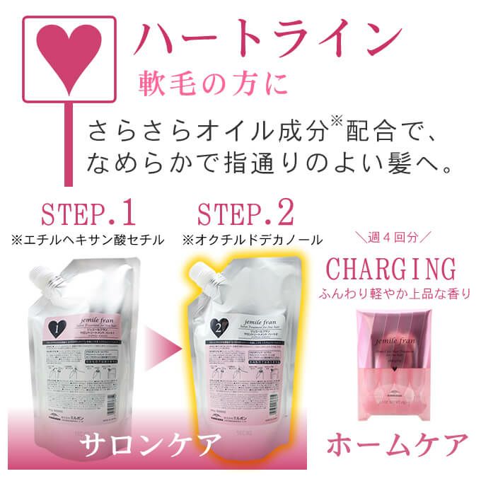 ミルボン ジェミールフラン サロントリートメントハート≪2≫ 600g (詰