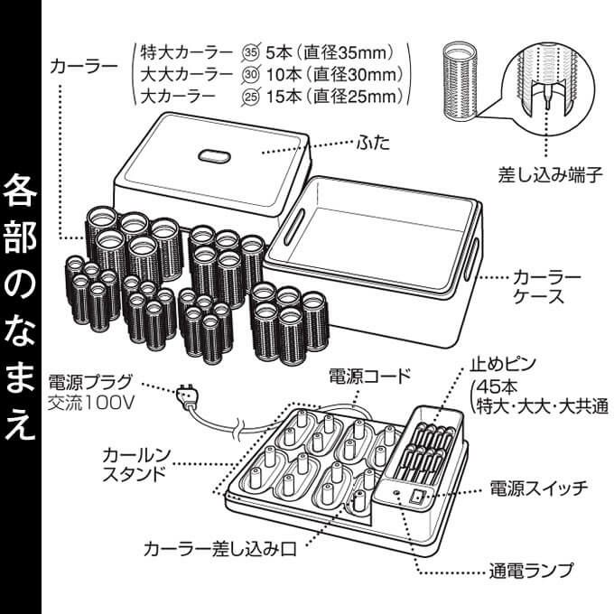 Panasonic 業務用ホットカーラー プロカールン EH-PC30-K Amazon | プロカールン EH-PC30-K (黒) | パナソニック