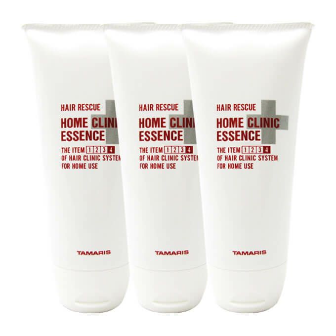 タマリス ヘアレスキューホームクリニックエッセンス＜ヘアトリートメント＞180g×3本