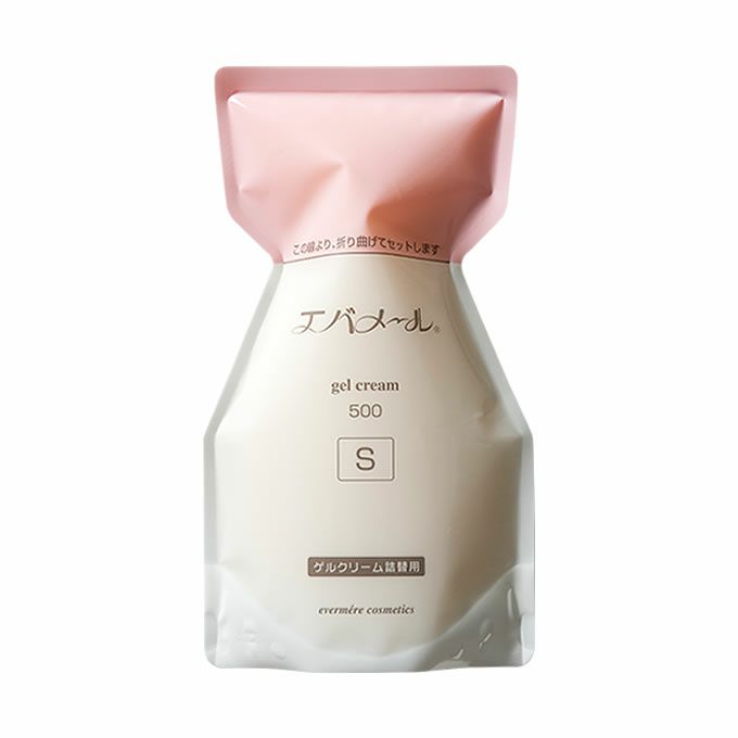 エバメール ゲルクリーム Sタイプ 500g (詰替) ≪真空パウチタイプ≫