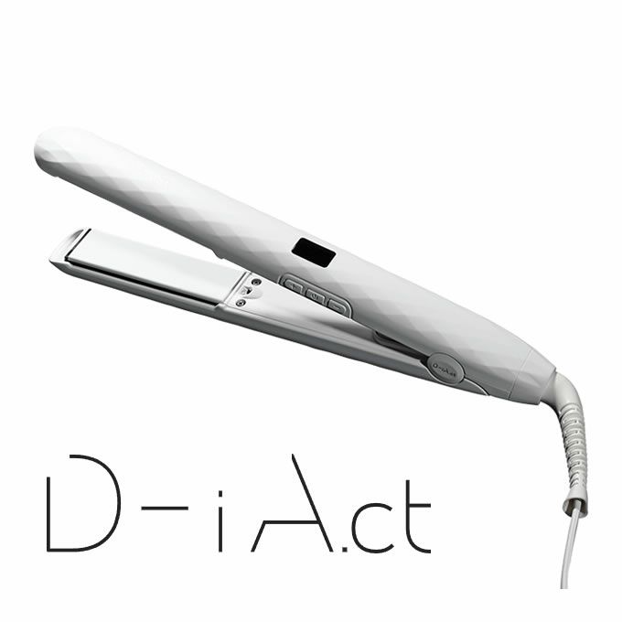 D-iAct ダイアカラット ストレート ヘアアイロン｜美容室専売品の