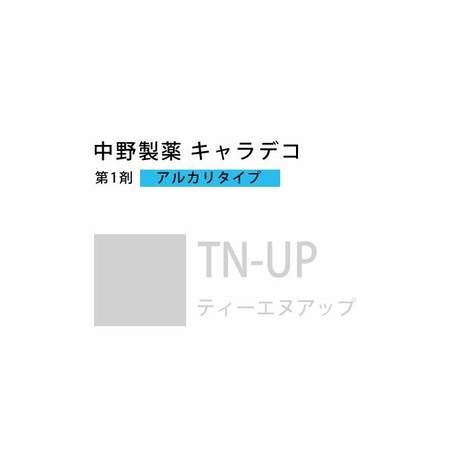 ナカノ キャラデコ TN-UP ティーエヌアップ 80g （第1剤） 医薬部外品