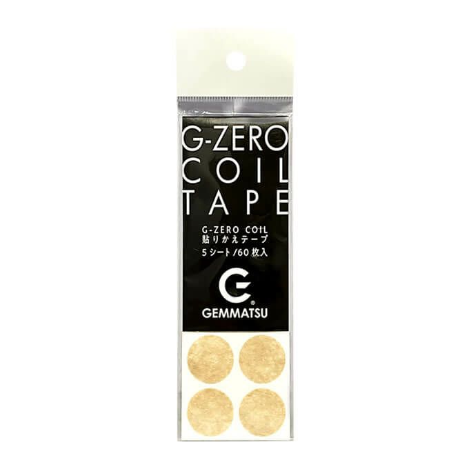 原末石鹸 G-ZERO COIL 貼りかえテープ 5シート/60枚入