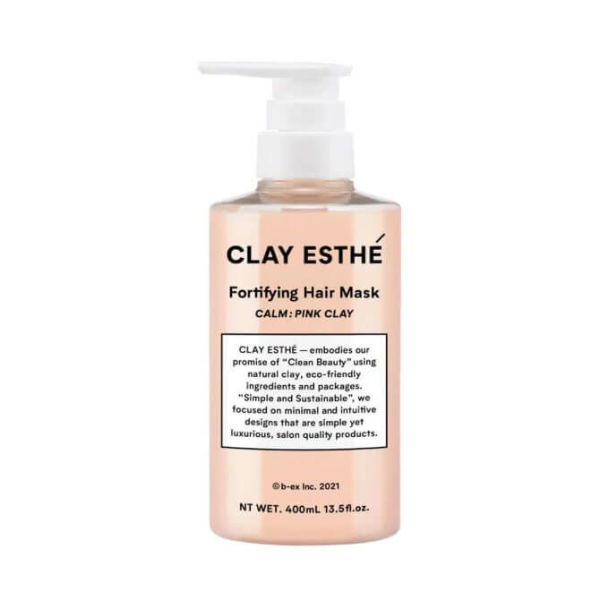 モルトベーネ クレイエステ　フォーティファイングヘアマスク　ピンククレイ 400mL