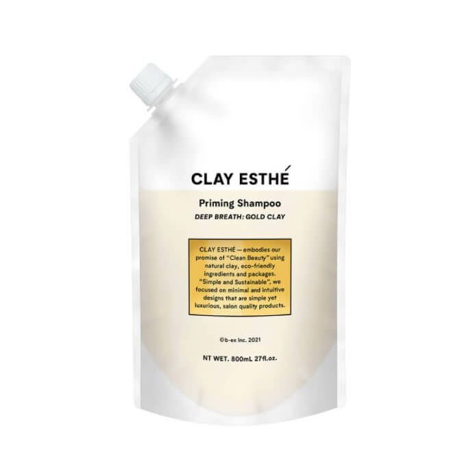 モルトベーネ クレイエステ　プライミングシャンプー　ゴールドクレイ 800mL (詰替)
