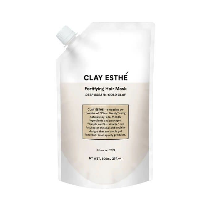 モルトベーネ クレイエステ　フォーティファイングヘアマスク　ゴールドクレイ 800mL (詰替)